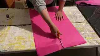 How to Cut Tissue Paper by Justin Favela