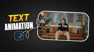 Text Transformation Effect Tutorial in Alight Motion