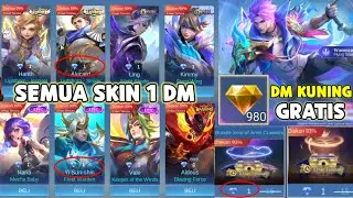 EVENT 11.11 & DIAMOND KUNING GRATIS ! BORONG SKIN CUMA 1 DIAMOND ! PANEN SKIN LIMITED 11.11 2024