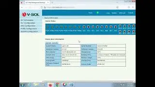 How to Set VSOL GPON EPON OLT | Time and | Day