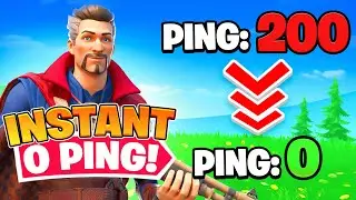 How To Get 0 PING In Fortnite Chapter 3! LOWER PING INSTANTLY!) - Tips and Tricks