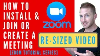 How to Download & Install Zoom on Mac/PC & Join/Create a Meeting in 2020 [Re-sized version!]