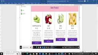 Project Report - Online Vegetable Store | React JS | Node JS | MongoDB