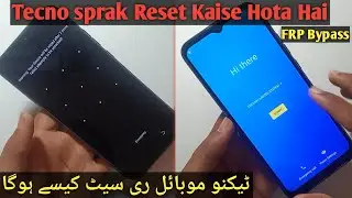 Tecno spark 4 lite pattern Reset | Tecno spark 4 lite Frp Bypass | Bypass Youtube Update without PC