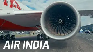 Step Inside Air India's Stunning New Airbus A350: Full Cabin Tour and Walkaround Revealed!