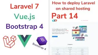 How to upload, deploy Laravel app on Shared Hostinglike GoDaddy using cPanel. (Part 14)