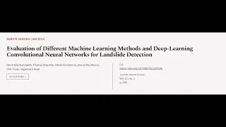 Evaluation of Different Machine Learning Methods and Deep-Learning Convolutional Neur... | RTCL.TV