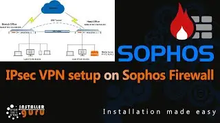 Setting Up a Site-to-Site IPsec VPN Tunnel with Sophos Firewalls #sophos #vpn #ipsec #firewall