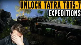 How to UNLOCK the Tatra FORCE T815-7 in Expeditions: A MudRunner Game