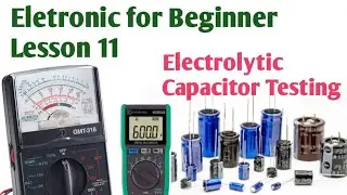 How to check electrolytic capacitor with multimeter