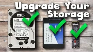 A Beginners Guide: Upgrade Your PC Storage - How to install M.2 SSD, 2.5