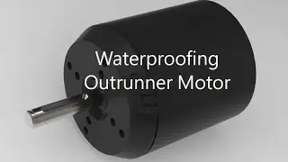 Waterproofing Brushless Outrunner Motor