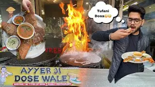 Paneer tufani dosa making ऐसा तूफ़ानी dosa खाकर आप भी tufani bann जाएँगे😳😳 || Indian Street Food