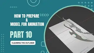 How to Make a 3D Model for Animation Part 10