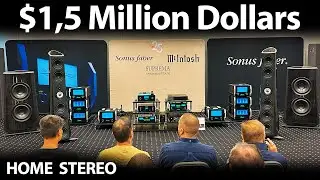 🔥$1,5 Million Dollars🔥Audiophile High-End HOME STEREO System HiFi Speaker Audio Hi-End Setup