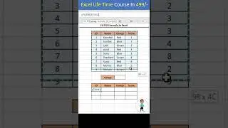 Advanced Filter Formula in Excel #excel #exceltips #exceltutorial #msexcel #msexcelfullcourse