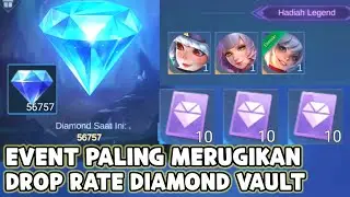 EVENT SCAM DIAMOND VAULT ! DROP RATE NYA KAYA GINI KALO GACHA PAKAI TIKET ! MONTON HARUS LIHAT INI