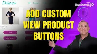 Divi Theme Custom Responsive Woocommerce View Product Buttons