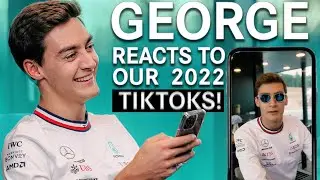 We Show George Russell Our 2022 Team TikToks! 🤣