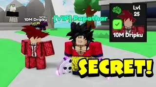 I Got The Dripku Secret In Anime Hero Simulator