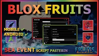 BLOX FRUITS Script Mobile UPDATE 20 AUTO FARM | AUTO SEA EVENT | SPEED BOAT & MORE (EZ MATERIAL)👻