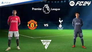 FC 24 PS4 - Man United vs Tottenham Hotspur | Premier League 24/25 Full Match