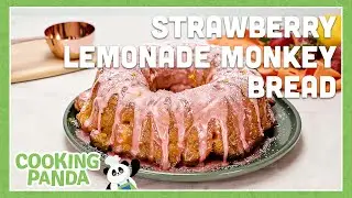 Strawberry Lemonade Monkey Bread