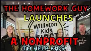 THE HOMEWORK GUY LAUNCHES A NONPROFIT TO HELP KIDS! The Homework Guy, Kevin Hunter