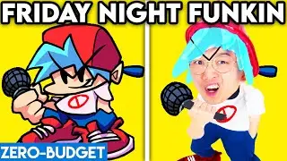 FRIDAY NIGHT FUNKIN WITH ZERO BUDGET! (FRIDAY NIGHT FUNKIN FUNNY PARODY By LANKYBOX!)