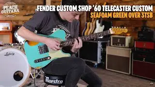 No Talking...Just Tones | Fender Custom Shop LTD 60 Tele Custom Heavy Relic Seafoam Green over 3TSB