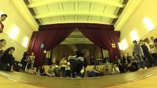 Anya vs Super Dasha | 1:4 | bgirl 1x1 | Mirodrom 2 | SPB | 2014 - 