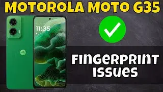 Motorola Moto G35 Fingerprint Sensor Not Working issue || How to solve the fingerprint issues