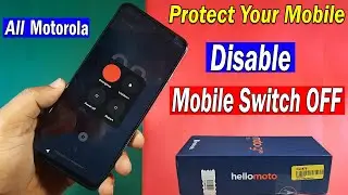 Ask password before Switch OFF Motorola Mobile | Require password to Power OFF in Moto mobile