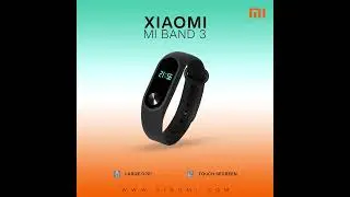 XIAOMI Band Product Motion Banner Design Advertisement