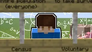 Studying For My Math Test (In Minecraft)