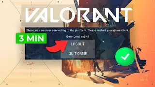 [FIXED] VALORANT ERROR CODE VAL 43 (2023) | Fix Error Code Val 43 Valorant