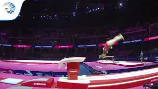 Angelina RADIVILOVA (UKR) - 2018 Artistic Gymnastics Europeans, qualification vault
