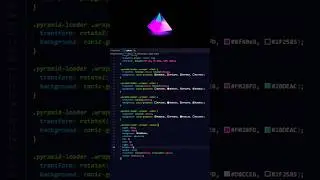 Pyramid CSS Animation || CSS Pyramid #animation #css