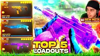 TOP 5 NEW META LOADOUTS in Rebirth Island Warzone Update! (Best Class Setups)