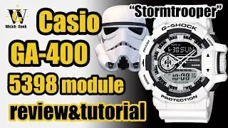 GA 400 G-Shock 5398 module - review & tutorial how to setup and use EVERYTHING (HR&EN subtitles)