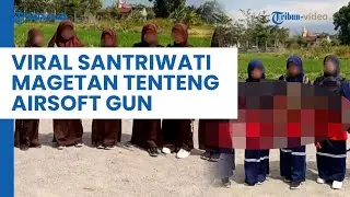 VIRAL Foto Santriwati di Magetan Tenteng Airsoft Gun, Ponpes Sebut Akan Jadi Ekstrakurikuler