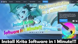 Install Krita 1 Minute