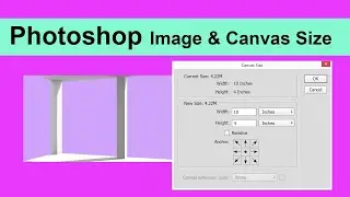 Image Size and Canvas Size