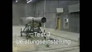 Triebwerkstest der Fieseler Fi-103 auch V1 - Vergeltungswaffe 1 genannt.