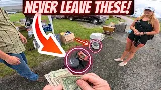 I couldn't pay him fast enough at this Yard Sale!