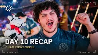 Last Remaining Playoff Spots // VALORANT Champions Seoul Day 10 Highlights