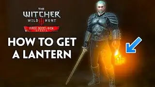 Witcher 3: How to Get a Lantern (Better than a Torch). Also How to Pet Roach.