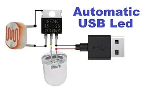 Automatic Light using LDR For night light