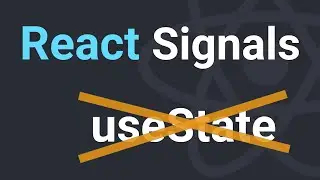 React Signals. How to use Signals with React? Tutorial.