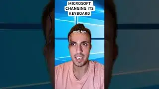 Microsoft Changing Its Keyboard